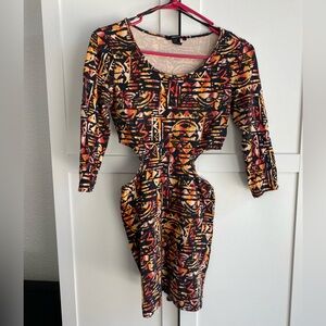3/$20 Cut out mini dress
